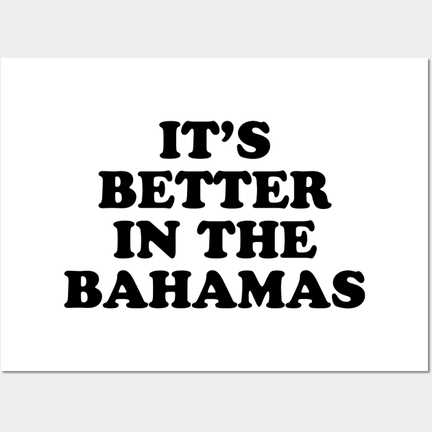 The Bahamas Wall Art by TheCosmicTradingPost